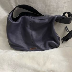 Coach leather shoulder bag